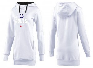 Women Indianapolis Colts Logo Pullover Hoodie-096