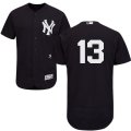 Men's Majestic New York Yankees #13 Alex Rodriguez Navy Flexbase Authentic Collection MLB Jersey