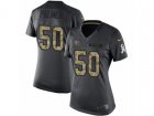 Women Nike Tennessee Titans #50 Nate Palmer Limited Black 2016 Salute to Service NFL Jersey
