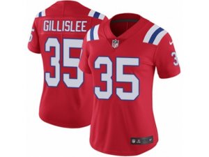 Women Nike New England Patriots #35 Mike Gillislee Vapor Untouchable Limited Red Alternate NFL Jersey