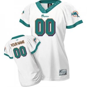 Customized Miami Dolphins Jersey Field Flirt Fashion s Football