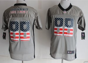 Nike Dallas cowboys #88 Bryant Grey Jerseys(USA Flag Fashion Shadow Elite)