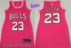 Bulls #23 Michael Jordan Pink Women Nike Swingman Jersey