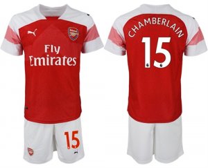 2018-19 Arsenal 15 CHAMBERLAIN Home Soccer Jersey