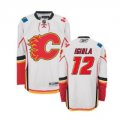 nhl calgary flames #12 iginla white