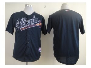 mlb jerseys atlanta braves blank blue