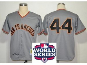 2012 world series mlb san francisco giants #44 mccovey grey