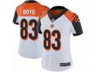 Women Nike Cincinnati Bengals #83 Tyler Boyd Vapor Untouchable Limited White NFL Jersey