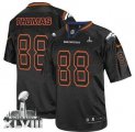 Nike Denver Broncos #88 Demaryius Thomas Lights Out Black Super Bowl XLVIII NFL Elite Jersey