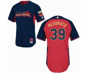 mlb 2014 all star jerseys cincinnati reds #39 mesoraco blue-red