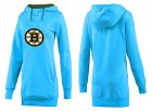 NHL Women Boston Bruins Logo Pullover Hoodie 2