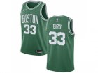 Men Nike Boston Celtics #33 Larry Bird Green NBA Swingman Icon Edition Jersey