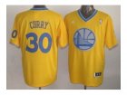nba golden state warriors #30 curry yellow[2013 Christmas edition]