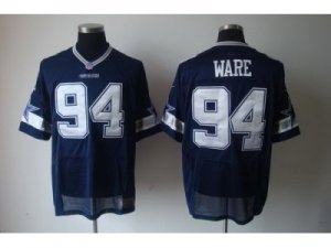 Nike Dallas Cowboys #94 Ware Blue Elite Jerseys