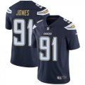 Nike Chargers #91 Justin Jones Navy Vapor Untouchable Limited Jersey