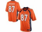 Nike Denver Broncos #87 Eric Decker Orange jerseys(Limited 2013 New Style)