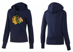 NHL Women Chicago Blackhawks Logo Pullover Hoodie 20