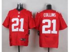 Nike New York Giants #21 Landon Collins Red Jerseys(Elite)