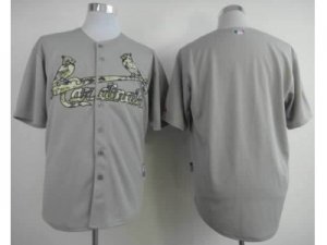 mlb jerseys st. louis cardinals blank grey[number camo]