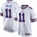 Mens Nike Buffalo Bills #11 Greg Salas Game White NFL Jersey