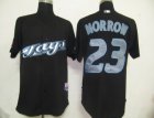 MLB Toronto Blue Jays #23 Morrow Black