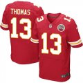 Nike Kansas City Chiefs #13 De'Anthony Thomas Red Jerseys(Elite)