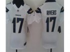 Nike Women San Diego Chargers #17 Philip Rivers White Jerseys