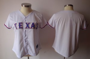 MLB Women Jerseys Texas Rangers blank White