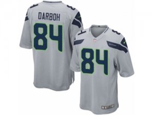 Mens Nike Seattle Seahawks #84 Amara Darboh Game Grey Alternate NFL Jersey