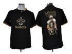 Nike New Orleans Saints #9 Drew brees black jerseys[all-star fashion]