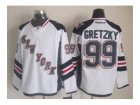 nhl jerseys new york rangers #99 gretzky white[2014 new stadium]