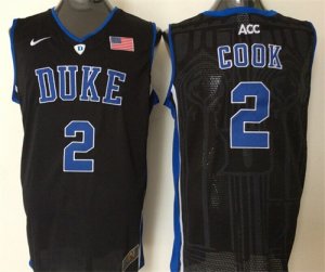 Duke Blue Devils #2 Quinn Cook White College Basketball Jersey