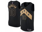 Men Nike Toronto Raptors #10 DeMar DeRozan Black NBA Swingman City Edition Jersey