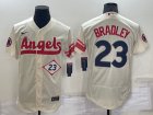Angels #23 Archie Bradley Cream Nike 2022 City Connect Flexbase Jersey