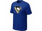 NHL Pittsburgh Penguins Big & Tall Logo Blue T-Shirt