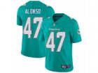 Nike Miami Dolphins #47 Kiko Alonso Vapor Untouchable Limited Aqua Green Team Color NFL Jersey