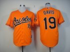 mlb jerseys baltimore orioles #19 davis orange