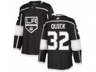 Youth Adidas Los Angeles Kings #32 Jonathan Quick Black Home Authentic Stitched NHL Jersey