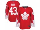 Youth Toronto Maple Leafs #43 Nazem Kadri Red Alternate Stitched NHL Jersey