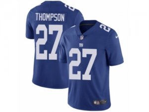 Mens Nike New York Giants #27 Darian Thompson Vapor Untouchable Limited Royal Blue Team Color NFL Jersey