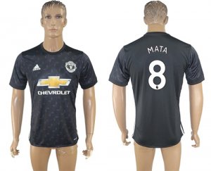 2017-18 Manchester United 8 MATA Third Away Thailand Soccer Jersey