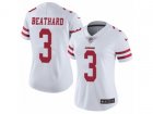 Women Nike San Francisco 49ers #3 C. J. Beathard Vapor Untouchable Limited White NFL Jersey