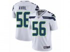 Mens Nike Seattle Seahawks #56 Cliff Avril Vapor Untouchable Limited White NFL Jersey