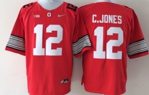 NCAA Ohio State Buckeyes #12 C.JONES red jerseys