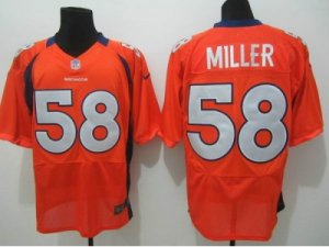 Nike denver broncos #58 miller orange Elite jerseys