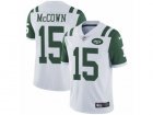 Mens Nike New York Jets #15 Josh McCown Vapor Untouchable Limited White NFL Jersey