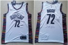 Nets #72 Biggie White 2019-20 City Edition Nike Swingman Jersey