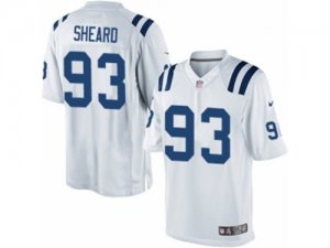 Mens Nike Indianapolis Colts #93 Jabaal Sheard Limited White NFL Jersey