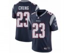 Mens Nike New England Patriots #23 Patrick Chung Vapor Untouchable Limited Navy Blue Team Color NFL Jersey