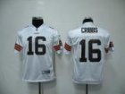 nfl Cleveland Browns #16 Josh Cribbs white[kids]